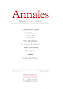 Annales histoire sciences sociales 2020, no 02